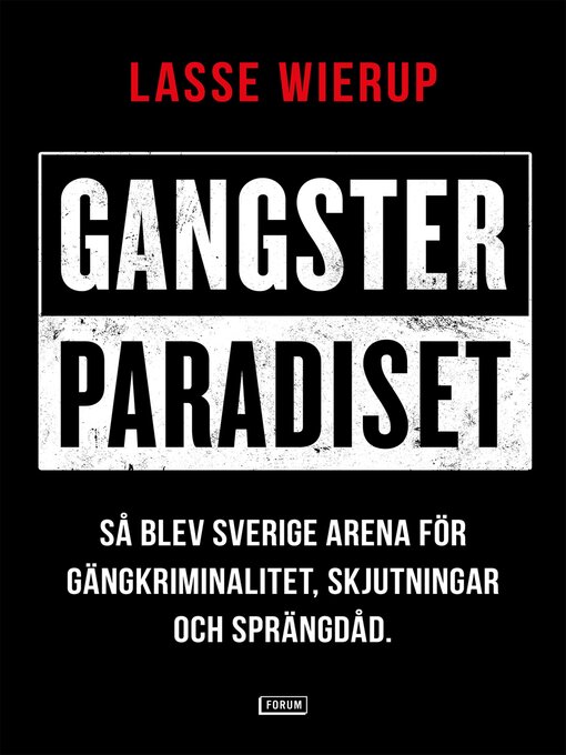 Title details for Gangsterparadiset by Lasse Wierup - Wait list
